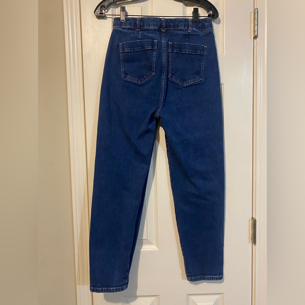 Boden High Rise Barrel Jeans Size 4 - Picture 3 of 7